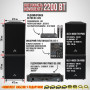 Акустический комплект SET15 (2200 Вт.)